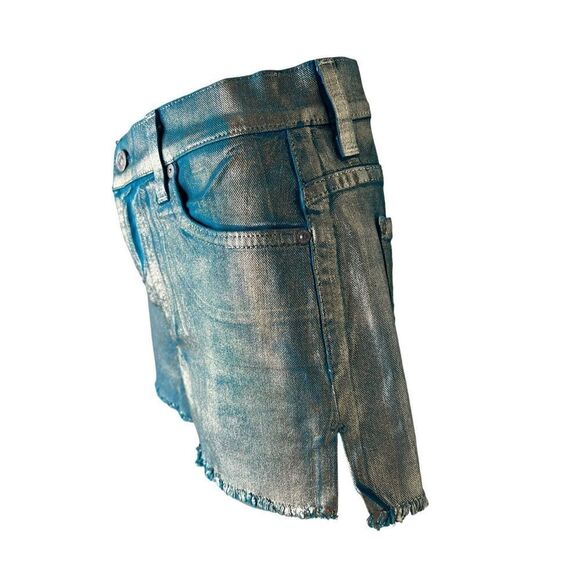 NWOT 7 For All Mankind Cut Off Shorts Carlie - Picture 2 of 11